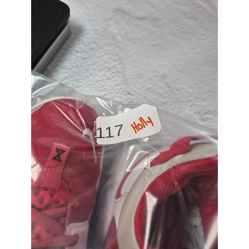 Nike PG 5 Team University Red White Basketball Shoes DA7758-600 Mens 8.5